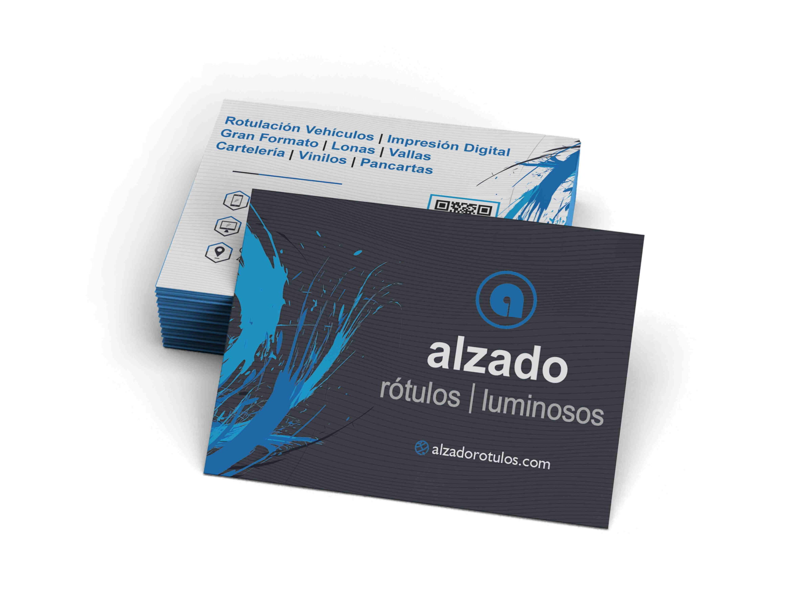 Alzado Rótulos Zamora. Impresión digital para marcas y etiquetas. imagen empresarial, tarjetas de visitas y marketing.